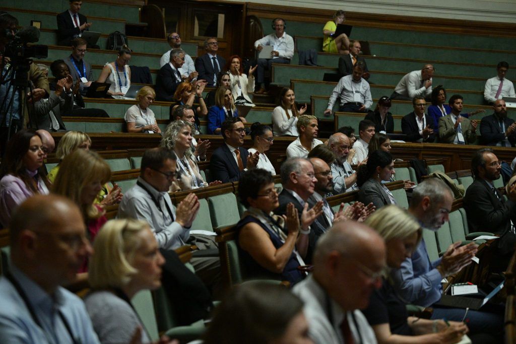 momentka z konferencie