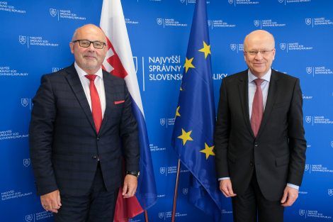 Historická návšteva zo Súdneho dvora Európskej únie