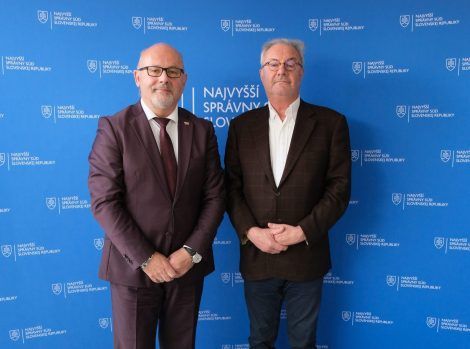 Predsedovia tunajšieho a najvyššieho súdu bilancovali spoluprácu za uplynulé roky