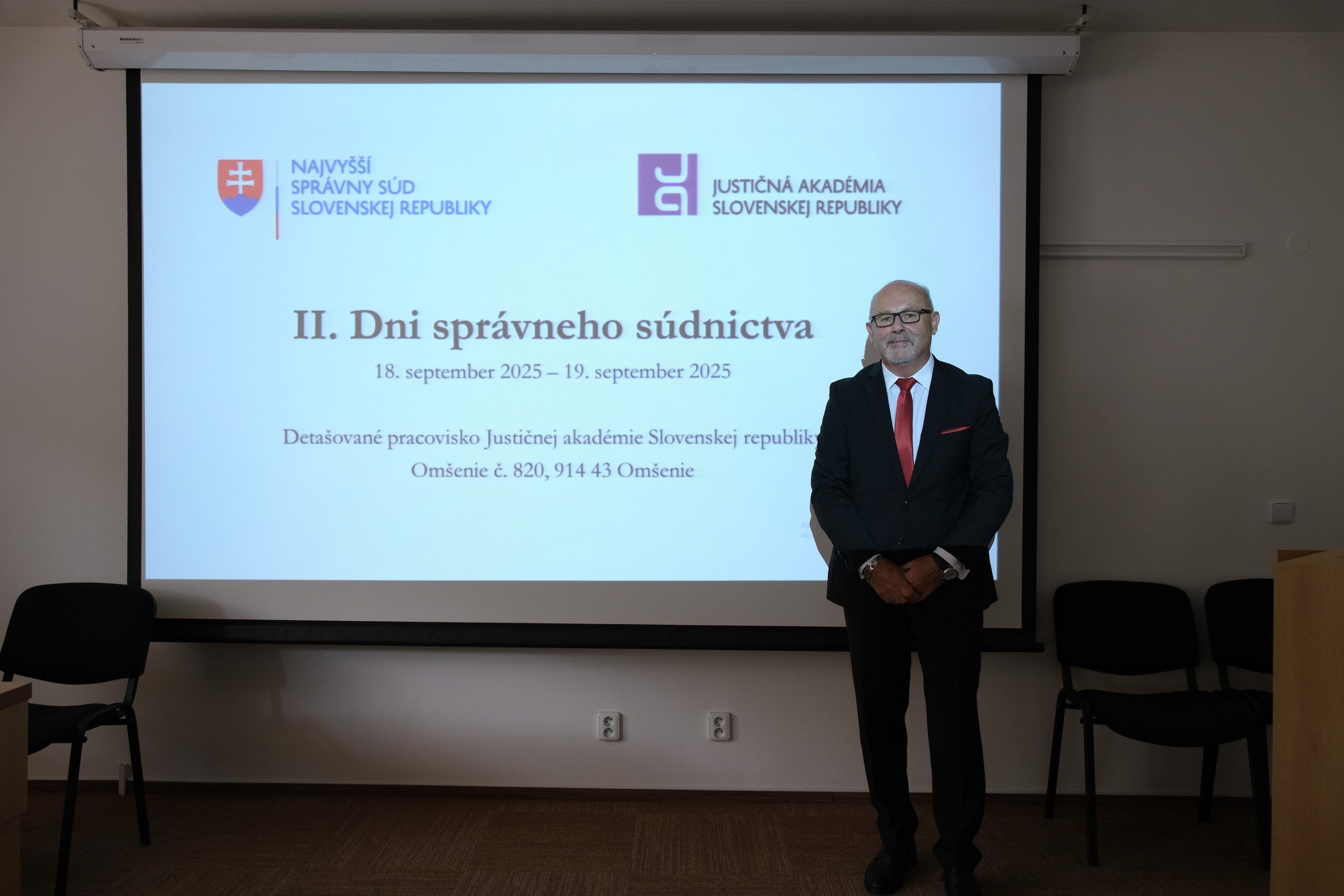 Fotografia predsedu najvyššieho správneho súdu.