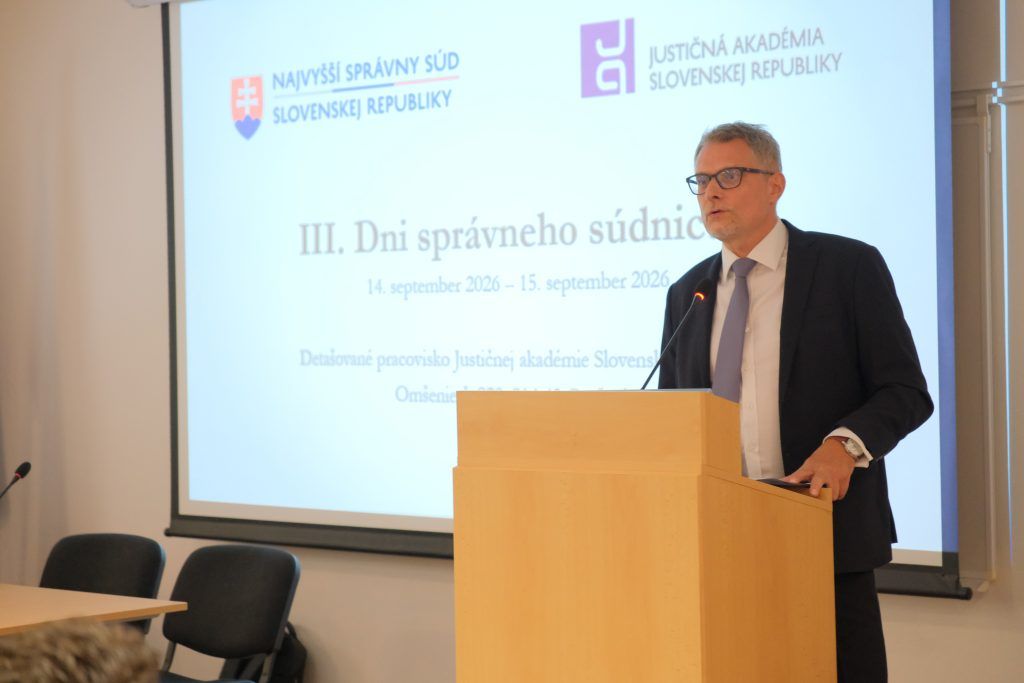 Chairman of the Supreme Administrative Court of the Slovak Republic Marián Trenčan