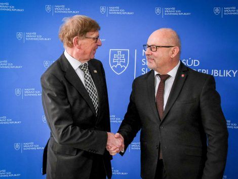 Návšteva delegácie zo Správneho súdneho dvora Rakúskej republiky