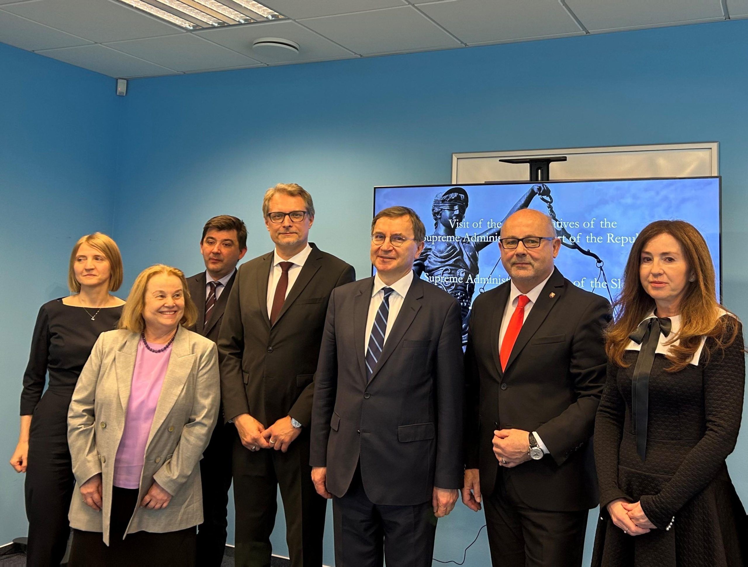 Návšteva delegácie z Najvyššieho správneho súdu Poľskej republiky