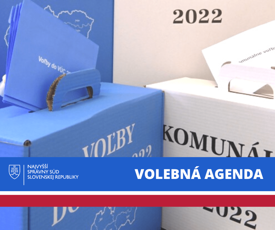 Volebné senáty rozhodujú o dvoch volebných žalobách